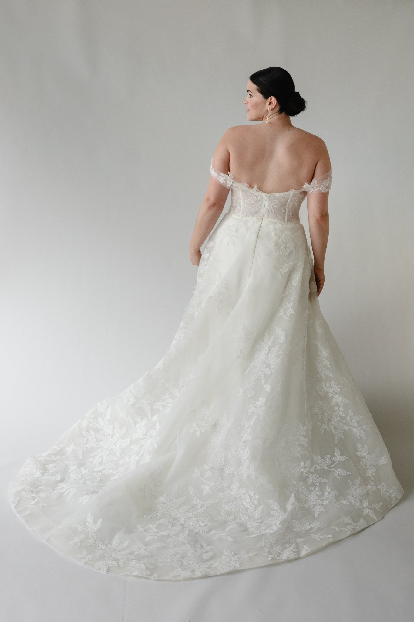 Aurora lace wedding dress on sale