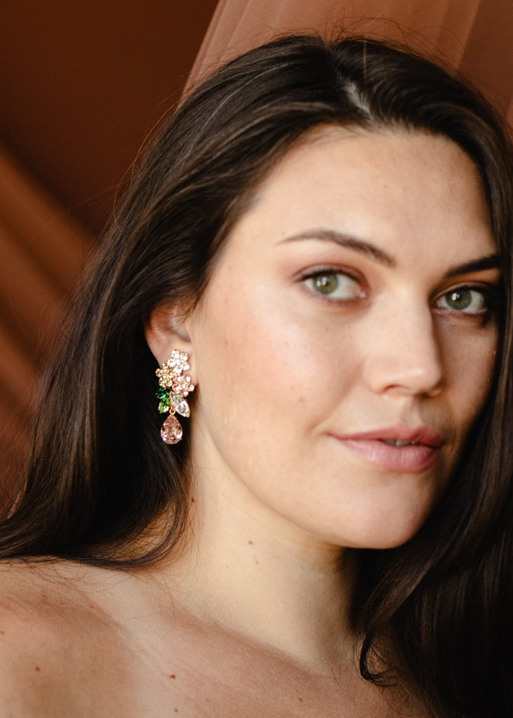 Bouquet Earrings in Multi - Carol Hannah