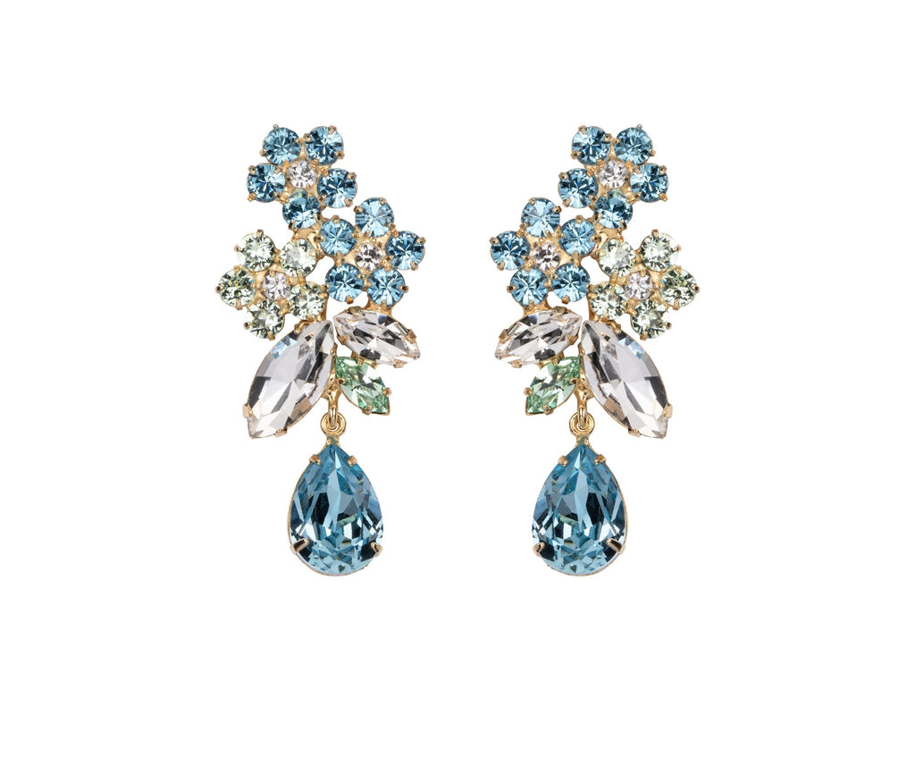 Bouquet Earrings in Bluebell - Carol Hannah