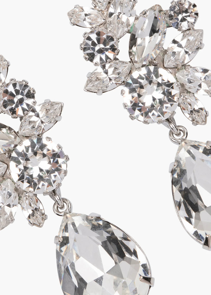 Lynlee Earrings in crystal - Carol Hannah