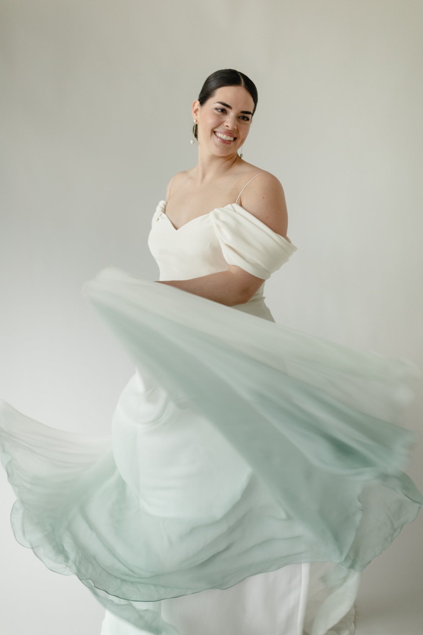 aqua white dress Tide in Light Aqua – Carol Hannah