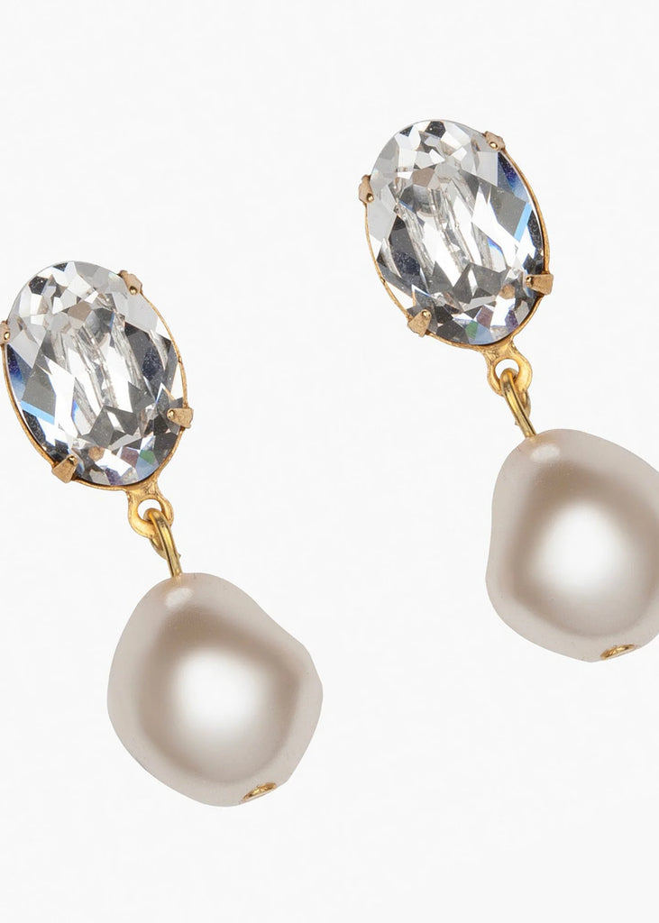Tunis Earrings in Diamond - Carol Hannah