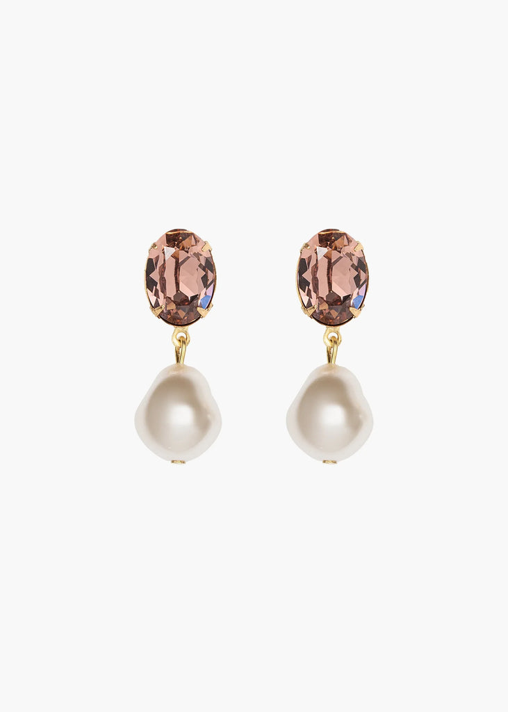 Tunis Earrings in Antique Rose - Carol Hannah
