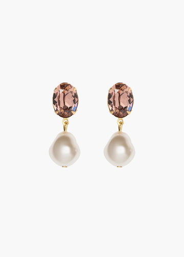Tunis Earrings in Antique Rose - Carol Hannah