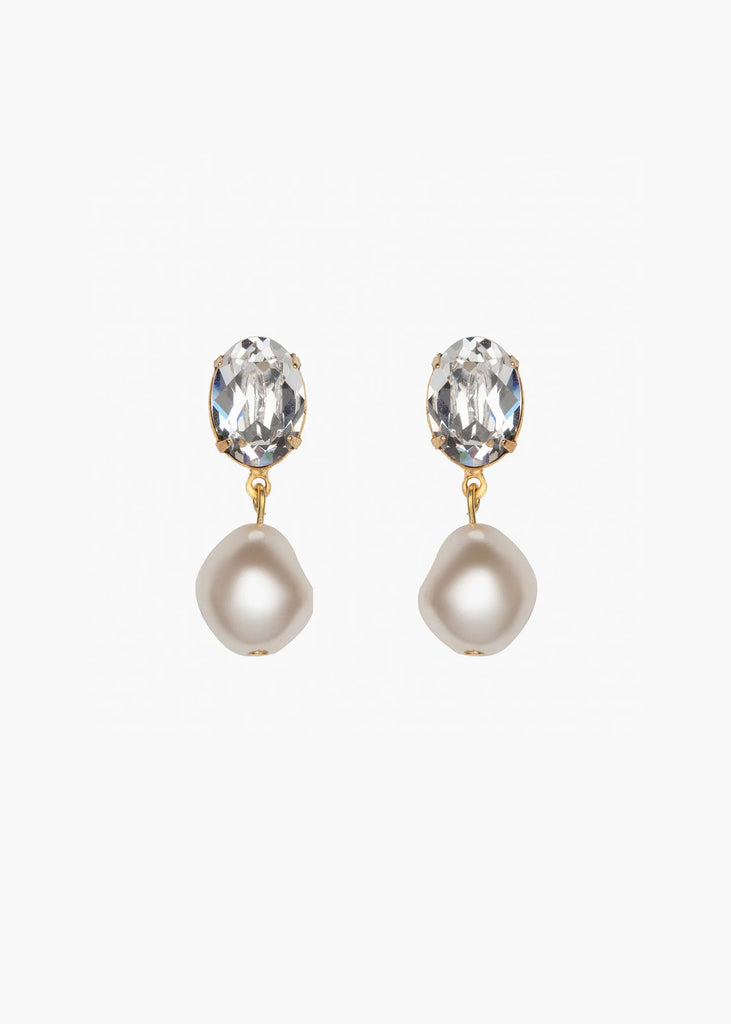 Tunis Earrings in Diamond - Carol Hannah