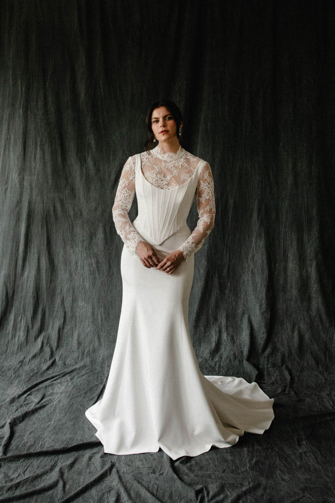 Vara Set wit Underlay - Carol Hannah