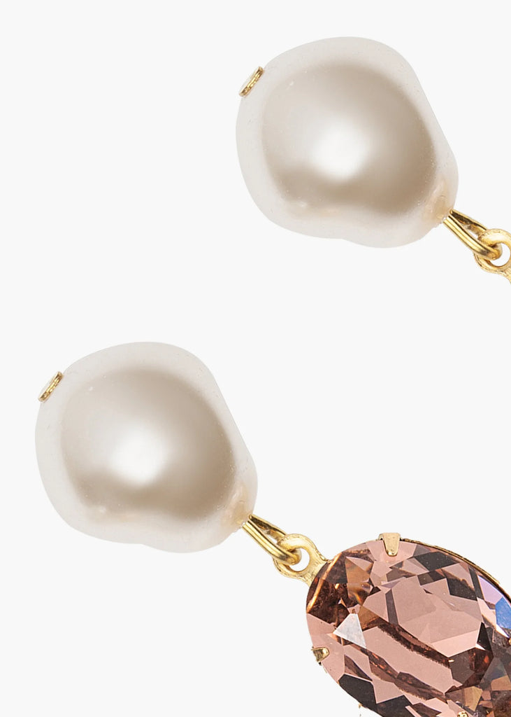 Tunis Earrings in Antique Rose - Carol Hannah