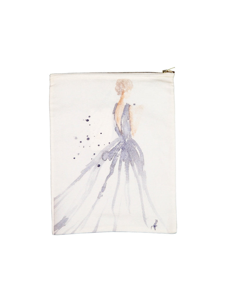 Watercolor Zip Bag - Shop Carol Hannah