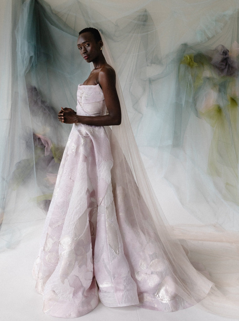 Lyra Veil in Blush - Shop Carol Hannah