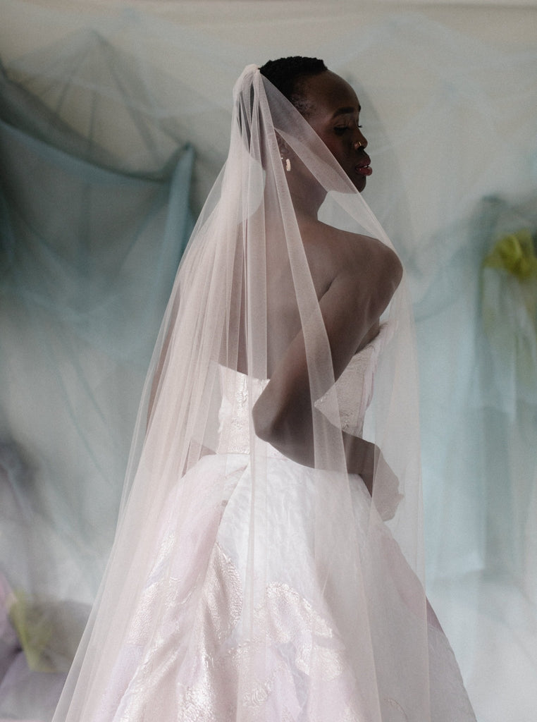 Lyra Veil in Blush - Shop Carol Hannah