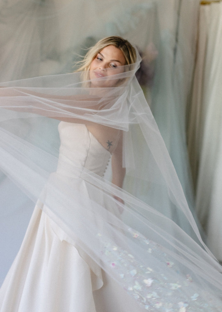 Monet Veil in Cathedral Length - Shop Carol Hannah